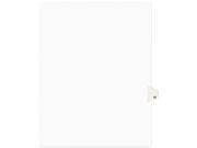 Avery 01042 Avery Style Legal Side Tab Divider Title 42 Letter White 25 Pack