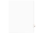 Avery 01046 Avery Style Legal Side Tab Divider Title 46 Letter White 25 Pack