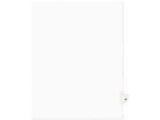 Avery 01047 Avery Style Legal Side Tab Divider Title 47 Letter White 25 Pack