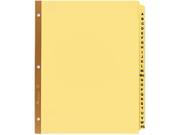 Avery 11306 Gold Reinforced Laminated Tab Dividers 25 Tab A Z Letter Buff 25 Set