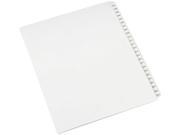 Avery 82191 Allstate Style Legal Side Tab Dividers 25 Tab 201 225 Letter White 25 Set