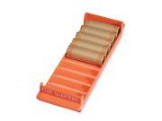 MMF Industries 212082516 Porta Count System Rolled Coin Plastic Storage Tray Orange