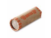 MMF Industries 2160600D16 Preformed Tubular Coin Wrappers Quarters 10 1000 Wrappers Box