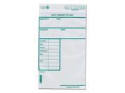 Quality Park 45220 Cash Transmittal Bags w Printed Info Block 6 x 9 Clear 100 Bags Pack