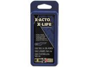 X ACTO X616 16 Bulk Pack Blades for X Acto Knives 100 Box