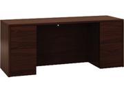 HON 10500 Series Kneespace Credenza with Full Height Pedestals