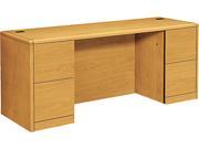 HON 10741CC 10700 Series Kneespace Credenza with Full Height Pedestals