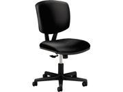 HON H5703.SB11.T Volt Series Task Chair with Synchro Tilt Black Leather