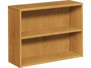 HON 105532CC 10500 Series Bookcase 2 Shelves 36w x 13 1 8d x 29 5 8h Harvest