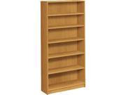 HON 1876C 1870 Series Bookcase 6 Shelves 36w x 11 1 2d x 72 5 8h Harvest