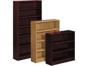 HON 1877N 1870 Series Bookcase 6 Shelves 36w x 11 1 2d x 84h Mahogany