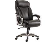 Alera ALEVN4119 Veon Series Executive High Back Leather Chair w Coil Spring Cushioning Black