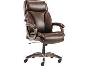 Alera Veon Series VN4159 ALEVN4159 Executive High Back Leather Chair w Coil Spring Cushioning Brown