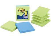 3M 33013AULE Post it Adhesive Note Fanfold Pop up 3 x 3 300 Pack