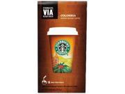 Starbucks 11019881 VIA Ready Brew Colombia Coffee
