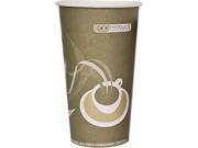 Eco Products EP BRHC20 EW 20 oz Evolution PCF World Hot Cups Gray 1000 Carton