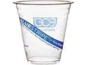 Eco Products EP CR9PK 9 oz BlueStripe Cold Cups 50 Pack