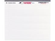 Roaring Spring 74500 Roaring Spring Landscape Format Writing Pad College Ruled 11 x 9 1 2 White 40 Sheets Pad