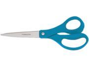 Fiskars 142490 1005 Scissors 8 in. Length Straight 3 1 2 in. Cut Right Hand Blue
