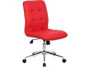 Boss Office Supplies B330 RD Modern Office Chair Red