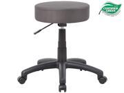 Boss Office Supplies B210 CG The DOT stool Charcoal Grey