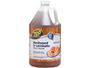 Zep ZUHLF128 Commercial Prof. Strength Hardwood Floor Cleaner Liquid Solution 1 gal 128 fl oz Fresh ScentBottle 1 Each Brown