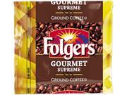 Folgers 2550006437 Gourmet Supreme Ground Coffee Regular Dark Bold Ground 42 Carton