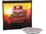 Folgers FOL 63100 Gourmet Selections Coffee Pods 100% Colombian 18 Box
