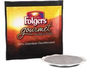 Folgers FOL 63101 Gourmet Selections Coffee Pods 100% Colombian Decaf 18 Box