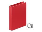 Wilson Jones 384141797 384141797 Heavy Duty D Ring View Binder with Extra Durable Hinge 1 Capacity Red