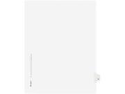 Avery 82270 Side Tab Legal Index Divider