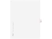 Avery 82287 Side Tab Legal Index Divider