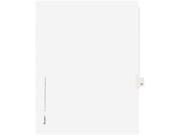 Avery 82289 Side Tab Legal Index Divider