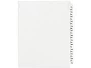 Avery 82309 Side Tab Collated Legal Index Divider