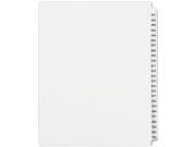 Avery 82311 Side Tab Collated Legal Index Dividers