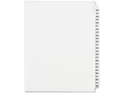 Avery 82312 Side Tab Collated Legal Index Divider