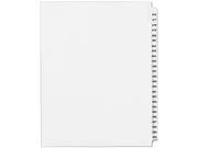 Avery 82314 Side Tab Collated Legal Index Divider