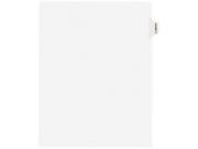 Avery 82322 Individual Side Tab Legal Exhibit Dividers