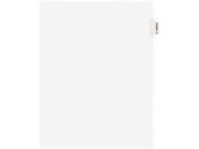 Avery 82332 Individual Side Tab Legal Exhibit Dividers
