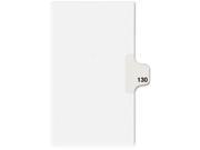 Avery 82346 Individual Side Tab Legal Exhibit Dividers