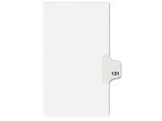 Avery 82347 Individual Side Tab Legal Exhibit Dividers