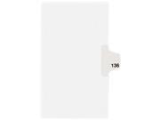 Avery 82352 Individual Side Tab Legal Exhibit Dividers