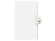 Avery 82354 Individual Side Tab Legal Exhibit Dividers