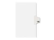 Avery 82355 Individual Side Tab Legal Exhibit Dividers