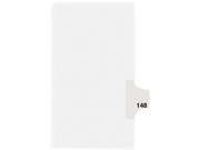 Avery 82364 Individual Side Tab Legal Exhibit Dividers