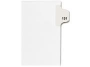 Avery 82367 Individual Side Tab Legal Exhibit Dividers
