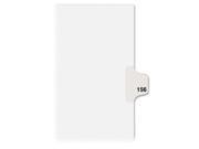 Avery 82372 Individual Side Tab Legal Exhibit Dividers