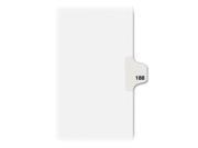 Avery 82404 Individual Side Tab Legal Exhibit Dividers