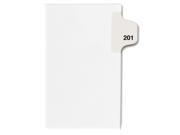 Avery 82417 Individual Side Tab Legal Exhibit Dividers