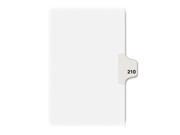 Avery 82426 Individual Side Tab Legal Exhibit Dividers